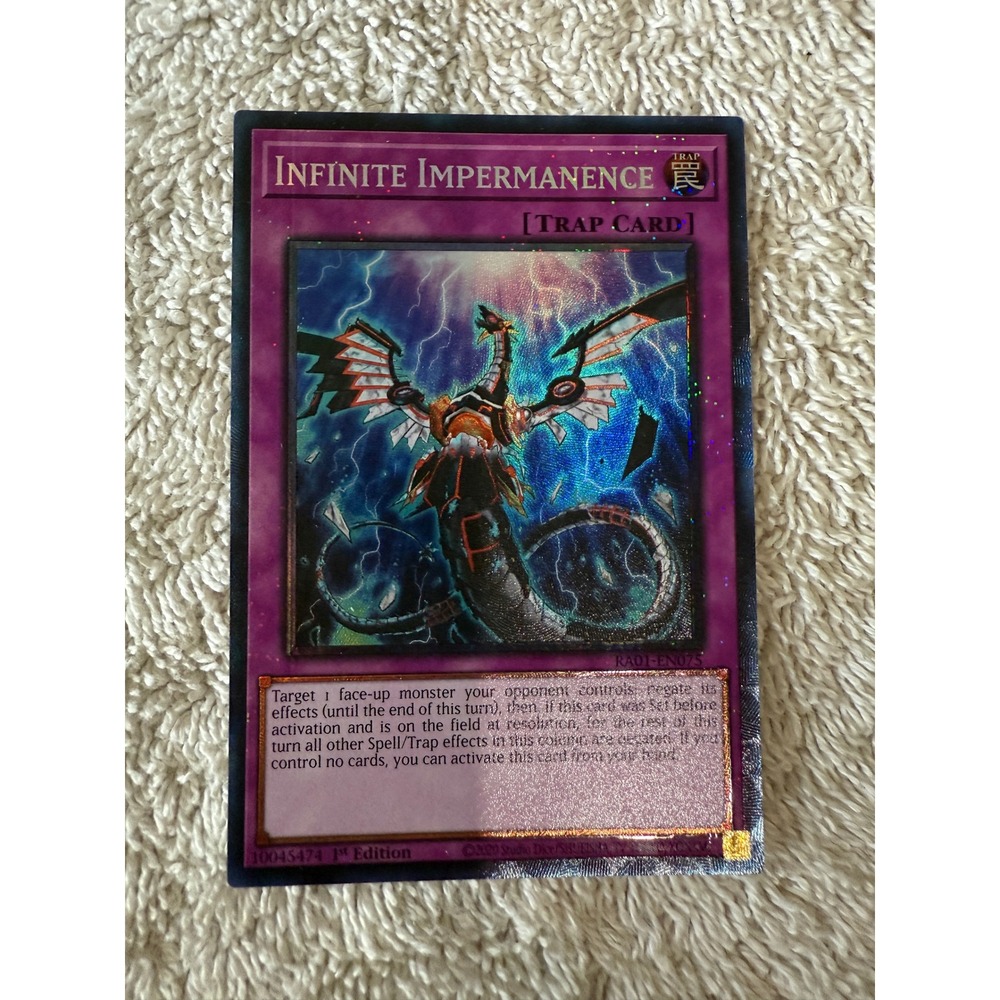 Infinite‎ Impermanence - Yugioh Card